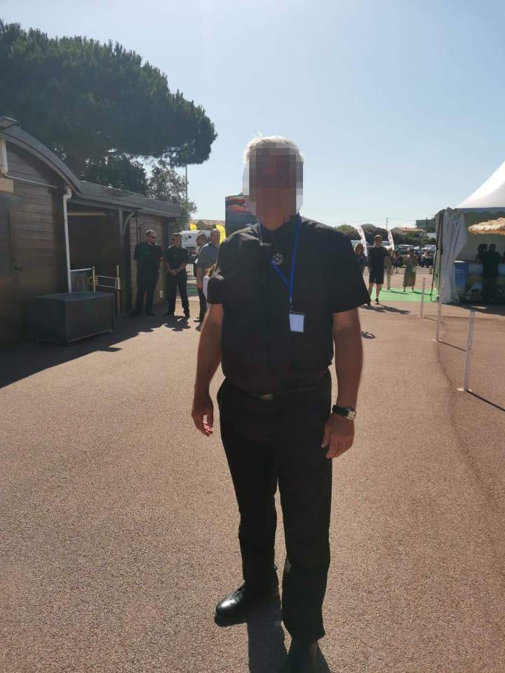 Un agent de OURIKA SECURITY dans un événement à Toulouse  