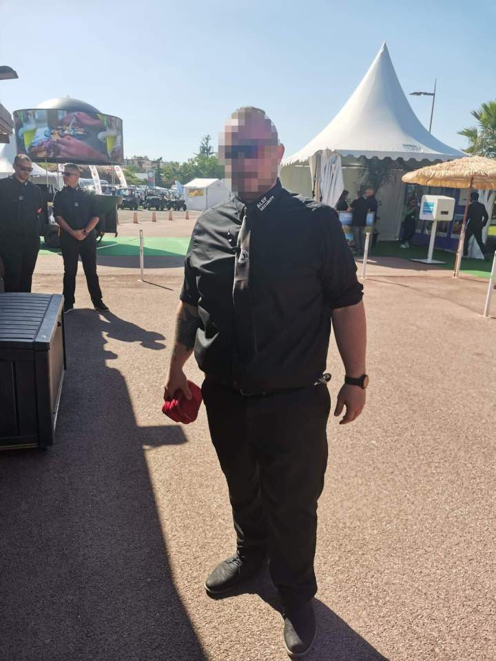 Agent de sécurité à un événement Toulouse